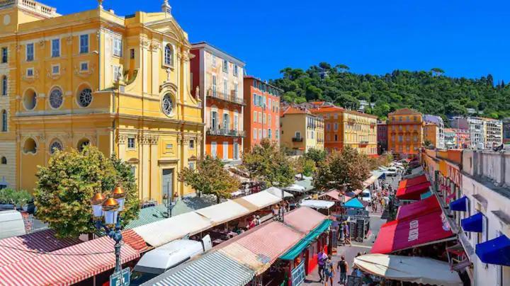 Old Town- 4 Pers, Vieux Nice, Ac, Wifi Экстерьер фото
