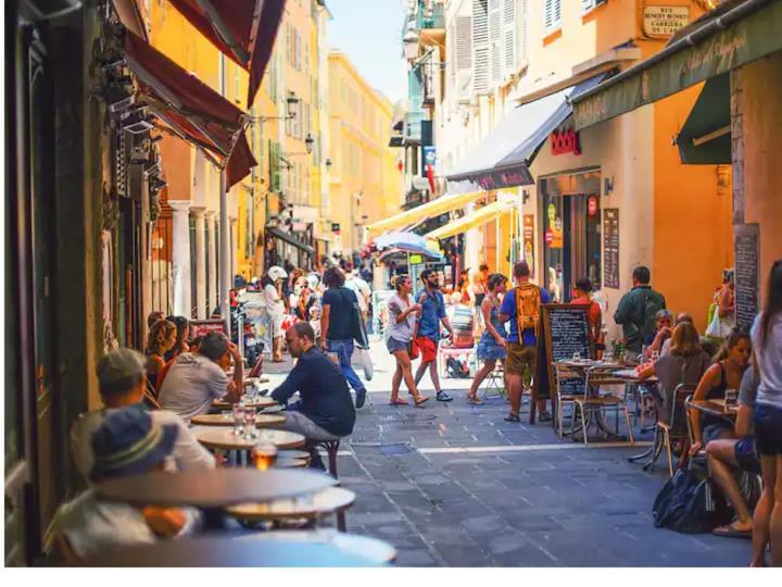Old Town- 4 Pers, Vieux Nice, Ac, Wifi Экстерьер фото